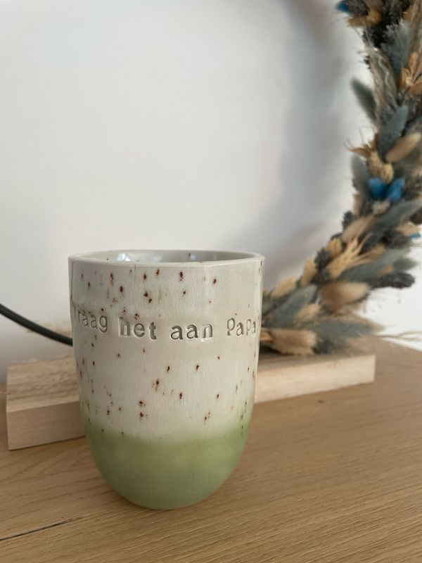 Koffiemok Groot - op maat