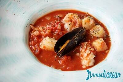 Марсельский Томатный суп с морепродуктами, 250 гр