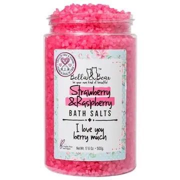 Strawberry &amp; Raspberry Bath Salts