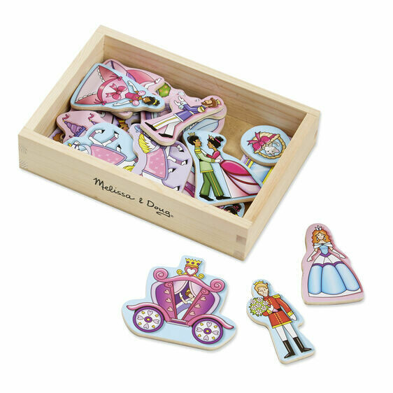 9278-ME Wooden princess magnets