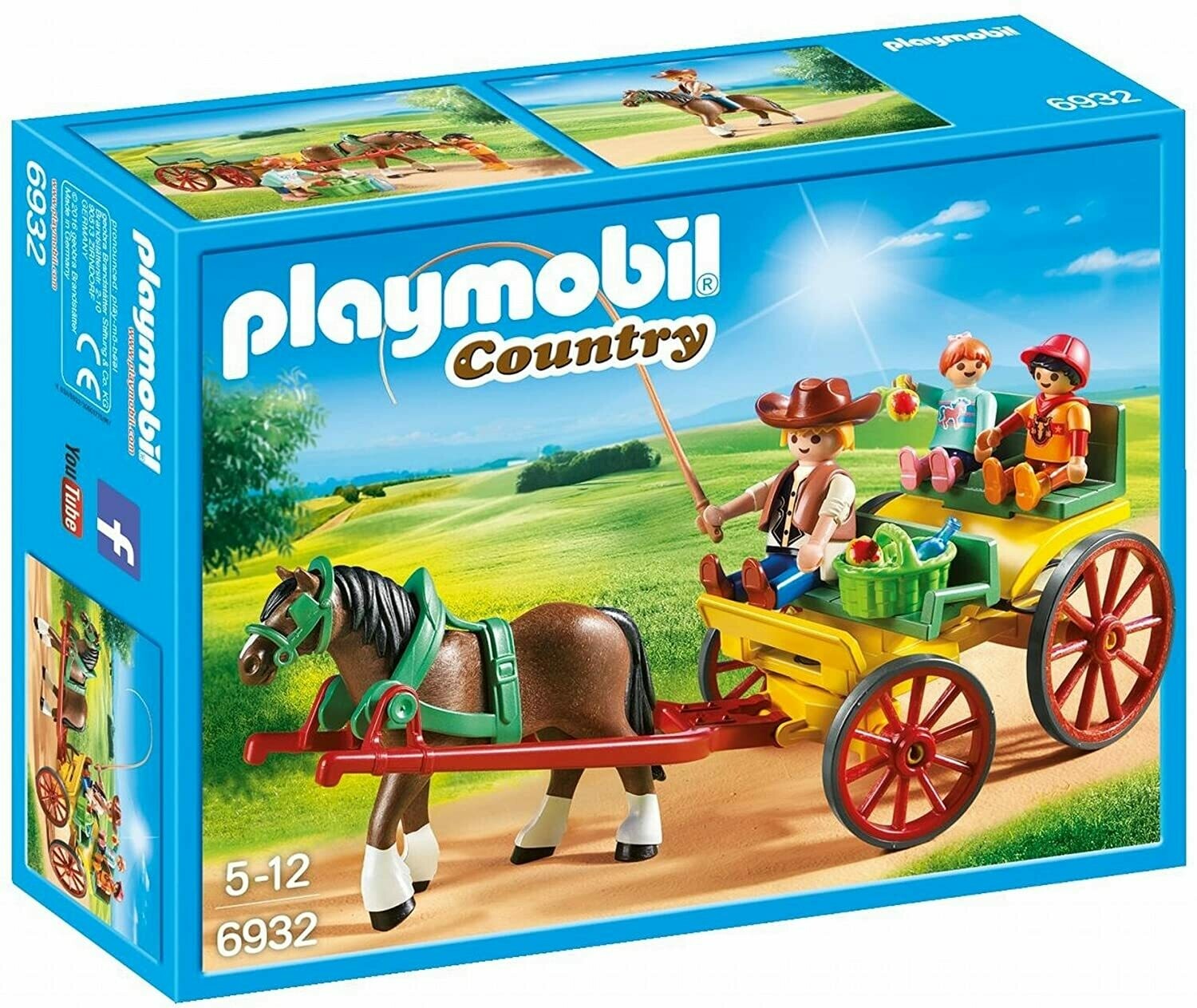 playmobil transporte caballos