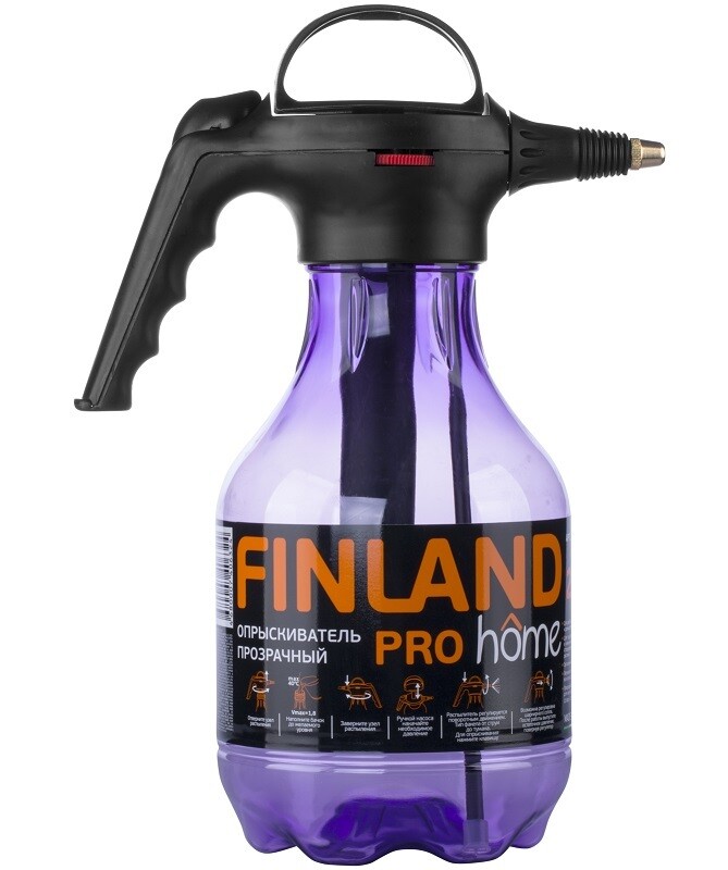 Опрыскиватель FINLAND 1730  2,0 литра (прозрачный)