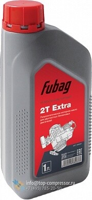 Масло Fubag EXTRA 2Т моторное  полусинтетическое для двухтактных бензиновых  двигателей 1 л,