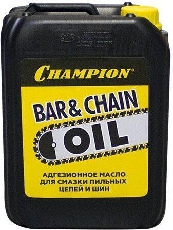 Масло CHAMPION 952828 5 л для смазки цепи и шины