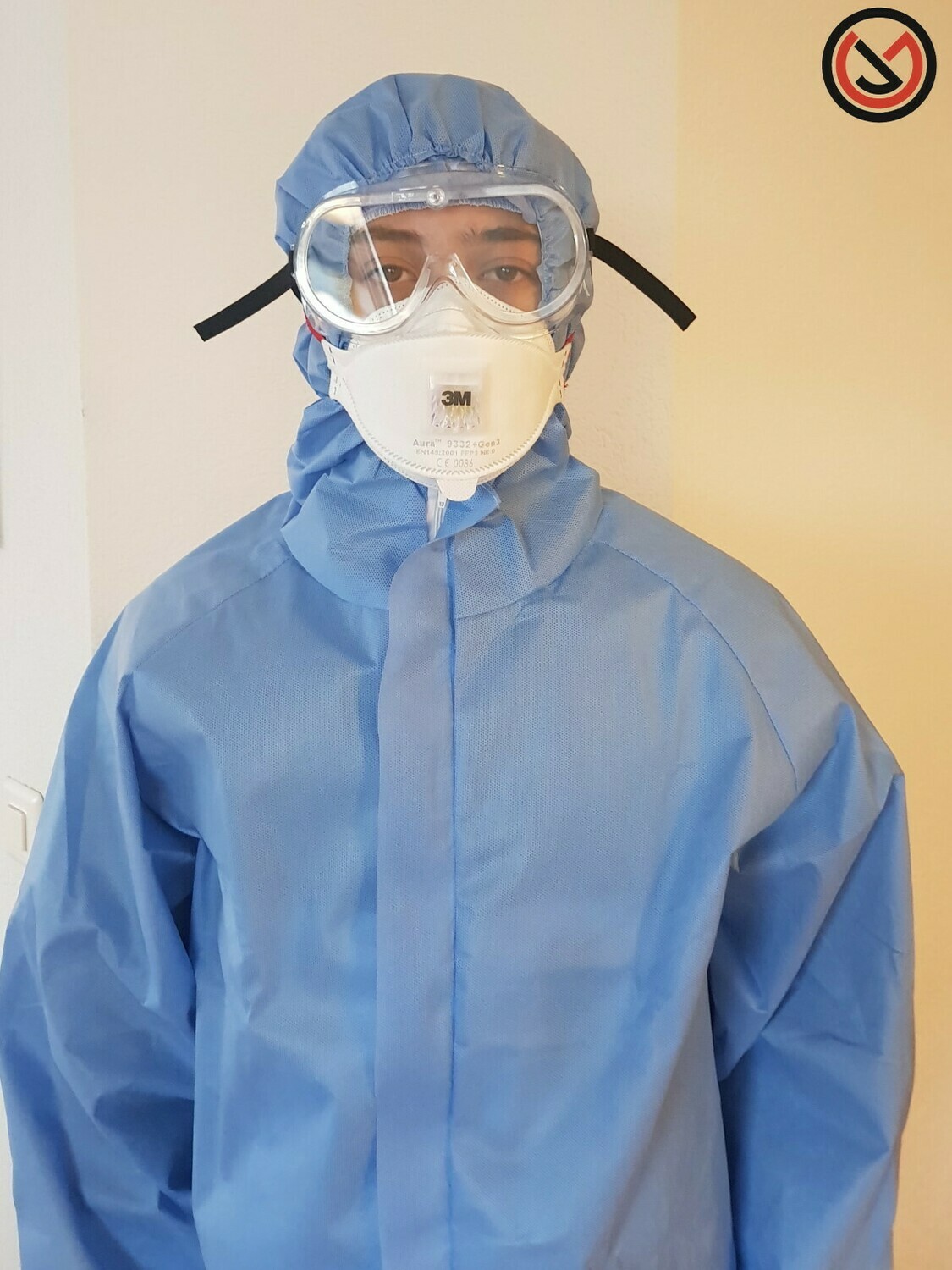 Einweg Steril Anzug für Spital und Spitex Dienste, 10 Stück