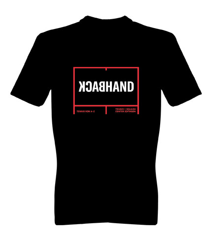 Type Plays Tennis T-Shirt "Backhand" Type Plays Tennis T-Shirt "Backhand"