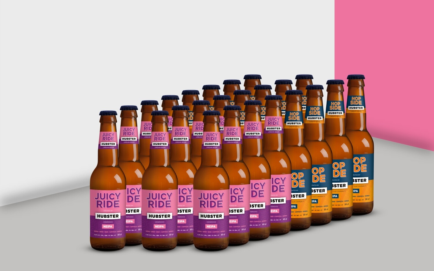 50/50 - JUICY RIDE & HOP SIDE - Carton x24 50/50 - JUICY RIDE & HOP SIDE - Carton x24