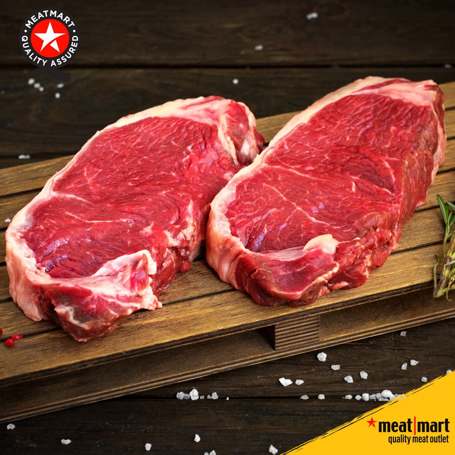 Steak Club - 2 Prime Sirloin Steaks (400g)