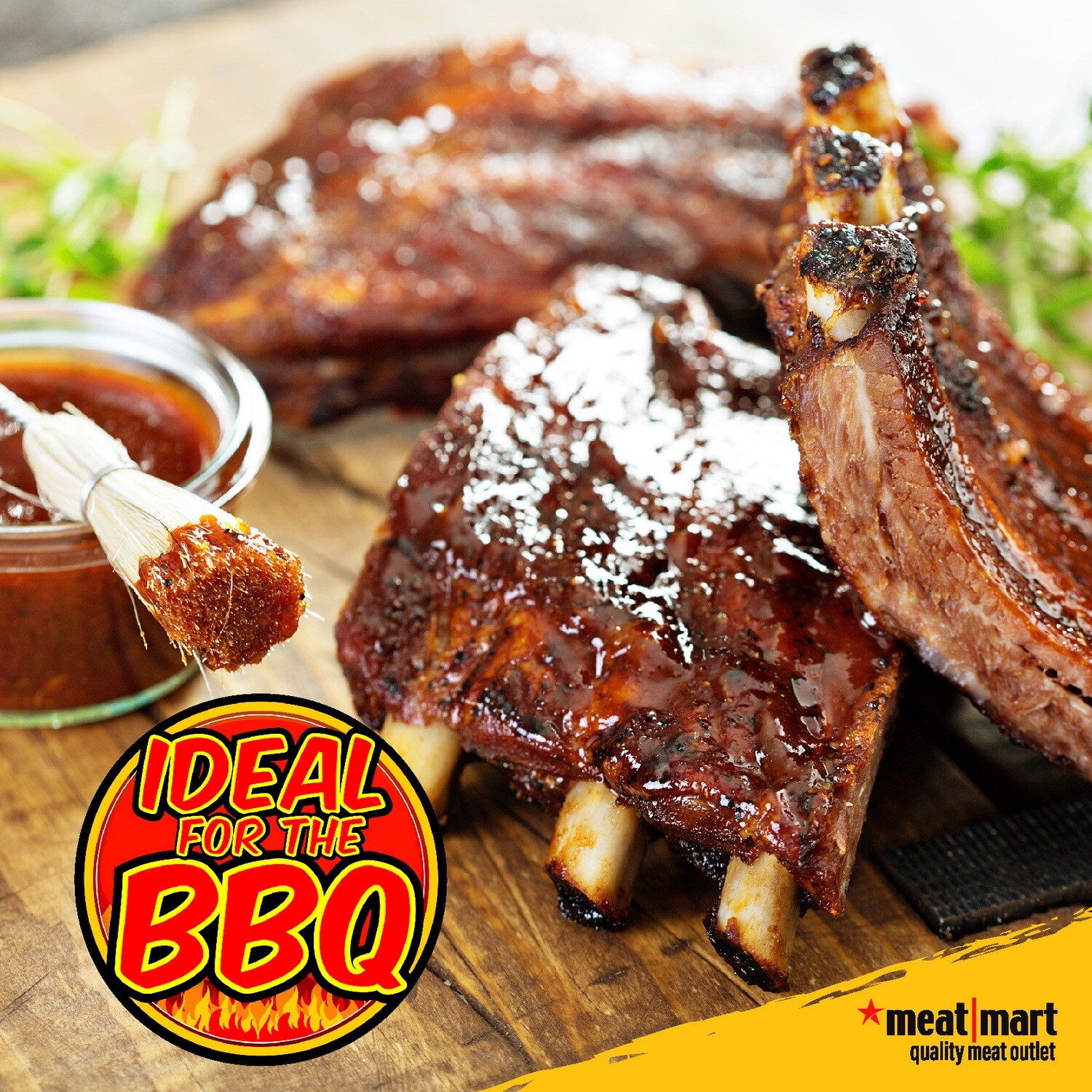 Marinated Pork Ribs (Choice of flavours)