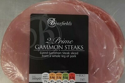 Quality Gammon Steaks (300g)