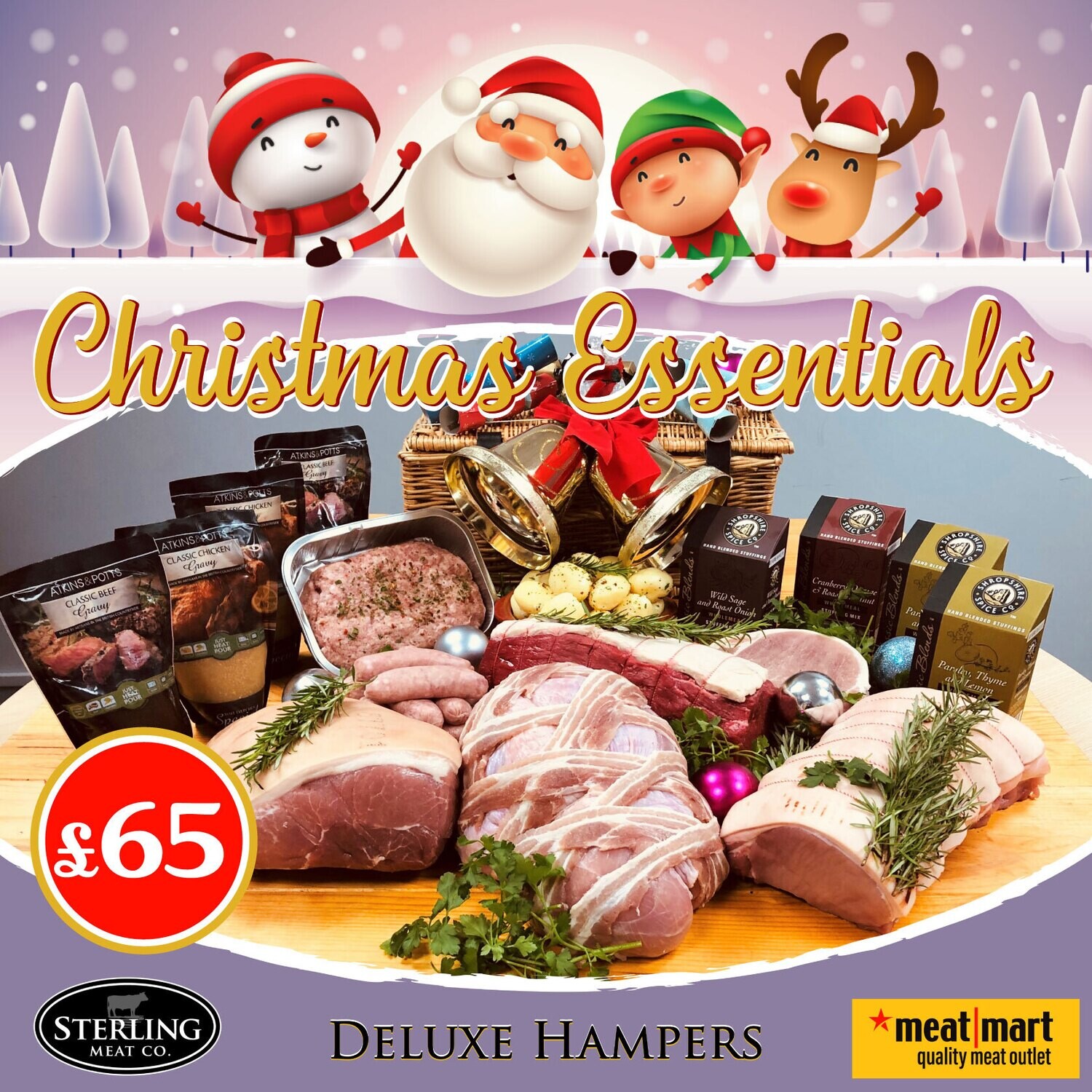 Christmas Essentials Deluxe Hamper £65 - PRE-ORDER