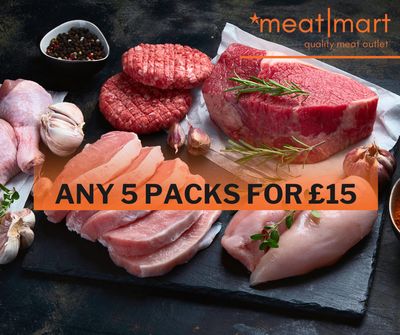 ANY 5 PACKS for £15