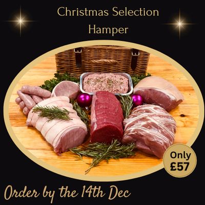 Christmas Selection Hamper £57 - PRE-ORDER BY THE 14TH OF DEC COLLECTION NO LATER THAN 12PM ON THE 24TH DEC
