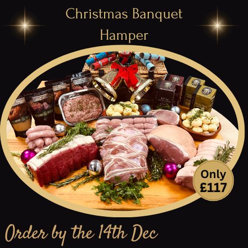 Christmas Banquet £117 - PRE-ORDER BY THE 14TH OF DEC COLLECTION NO LATER THAN 12PM ON THE 24TH DEC