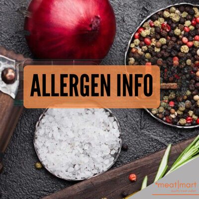 ALLERGEN INFORMATION