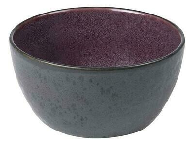 Bitz Gastro Collection bowl with black exterior and purple interior, a stylish addition to any table setting.