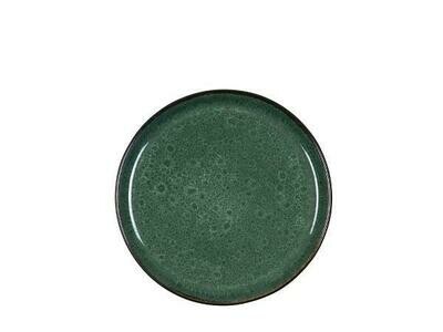 Gastro Plate, Stoneware, Black/Green