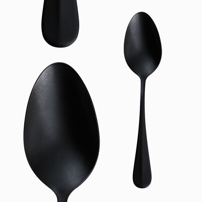 Table Spoon, "Baguette" Vintage Black