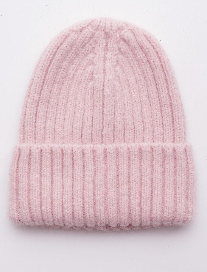 Fisherman Hat, Pink, alpaca wool