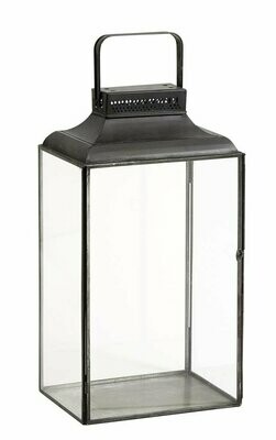 Lantern, rectangular, H42cm