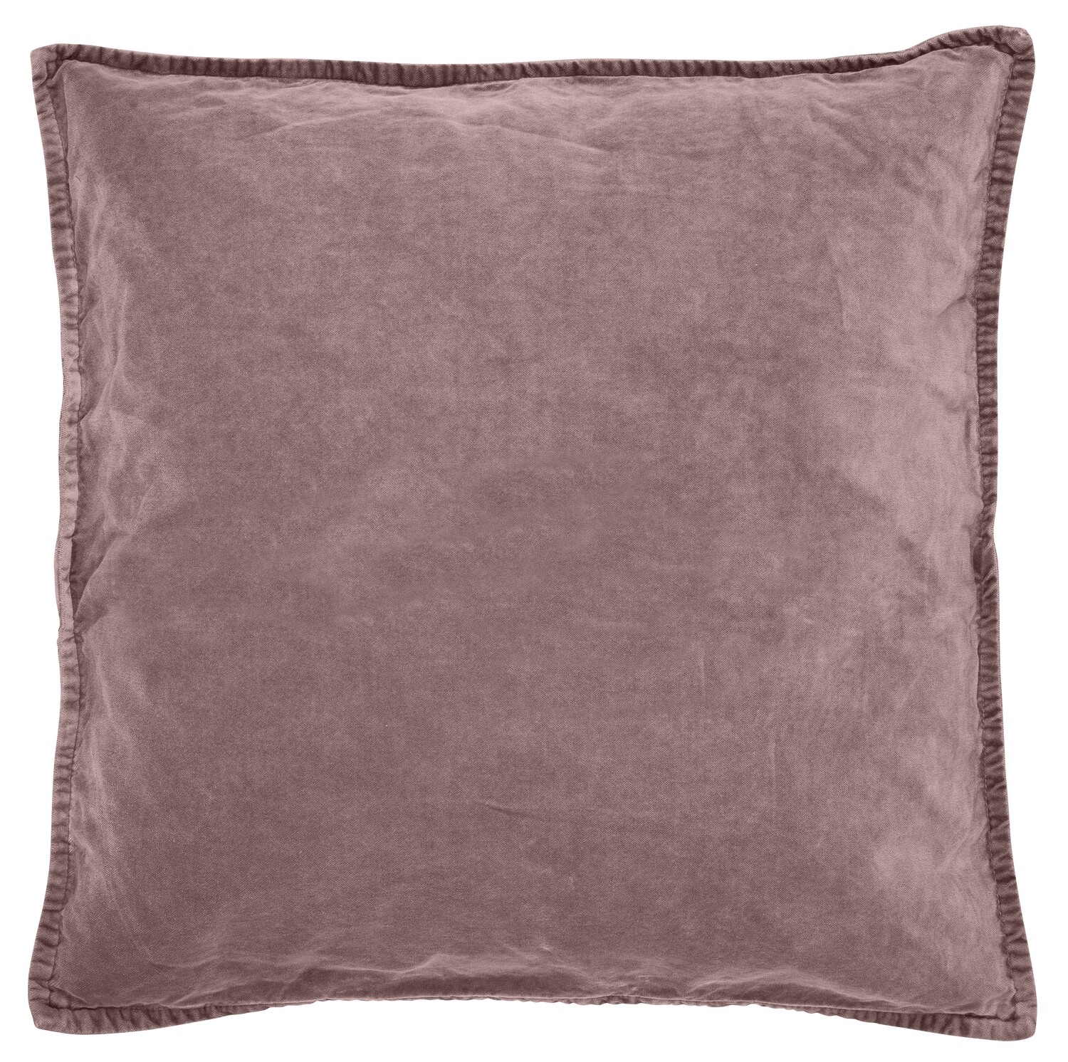 Cushion cover, velvet, malva