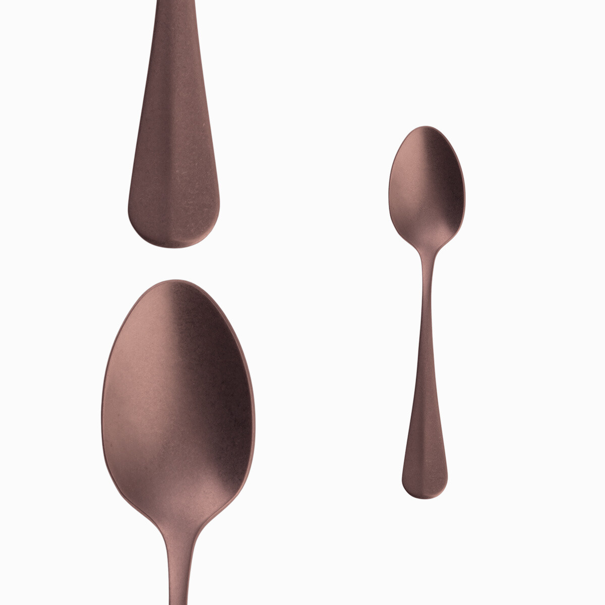 Tea/Coffee Spoon, "Baguette" Vintage Copper