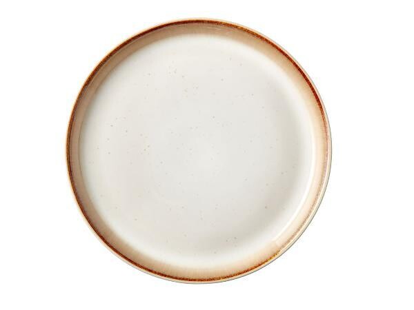 Gastro Tallerken Dia. 17 x 2,0 cm Creme/creme