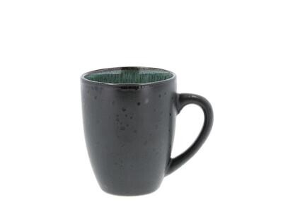 BITZ Mug Dia. 30,0 cl black/green