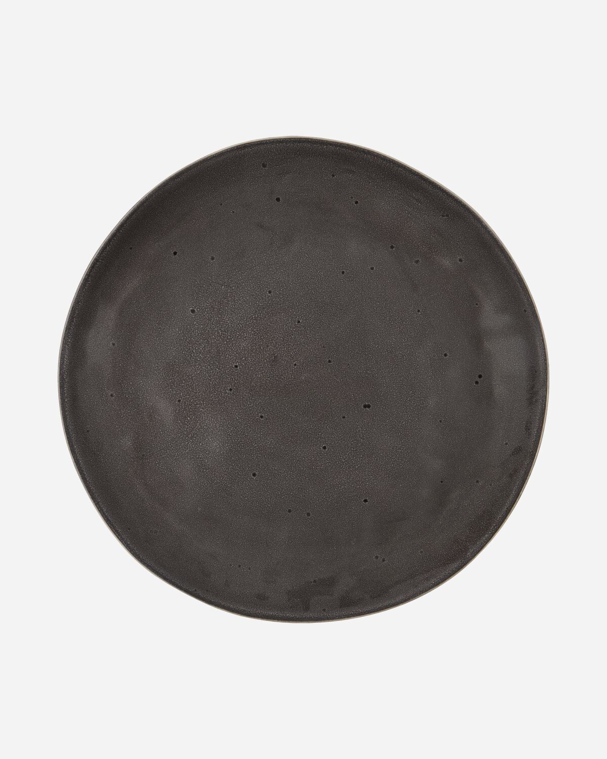 Dinner plate, Rustic, Dark grey