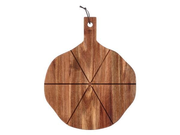 Pizza cutting board, acacia wood
