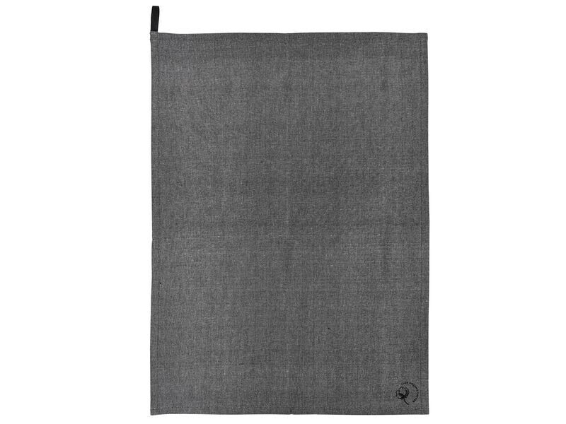 Tea towel, Organic, 50 x 70 cm, Black