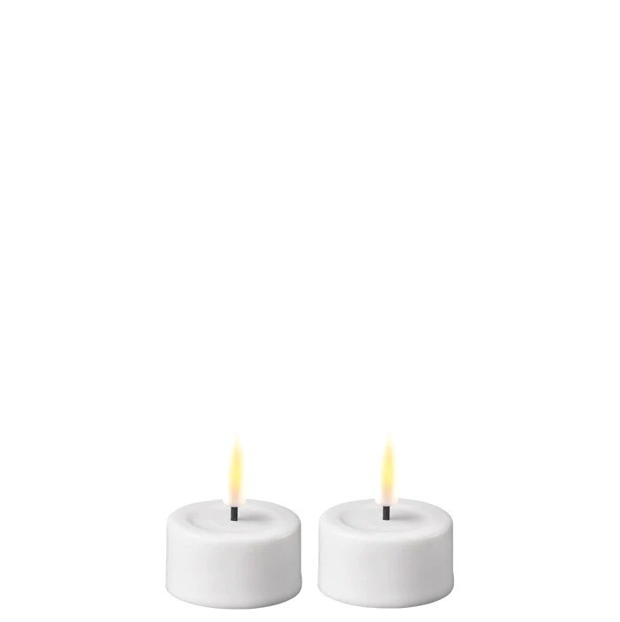 "Real Flame" LED Tealight Candle D: 4,1 * 4,5 cm (2pcs)