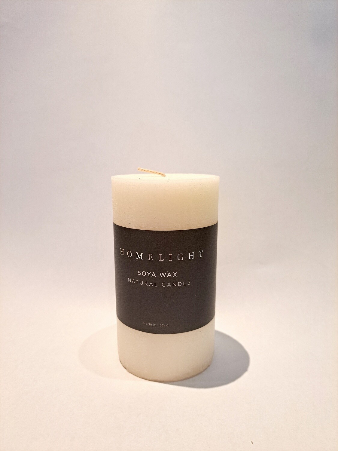 Candle, Soya, Off White 12cm