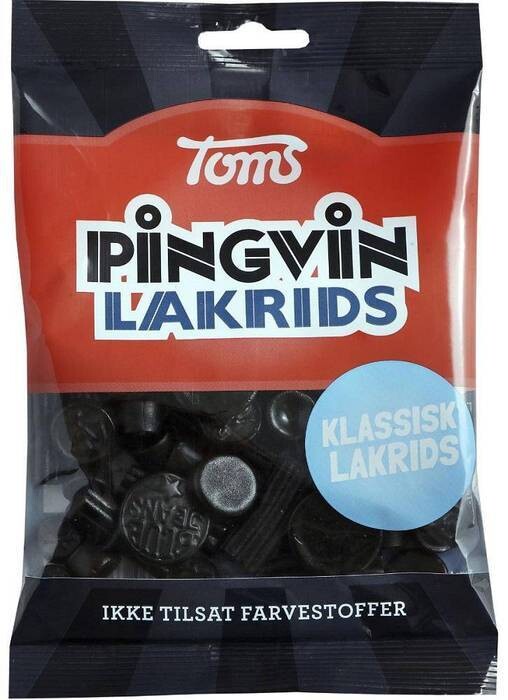 TOMS "Pingvin Lakrids", 110 g