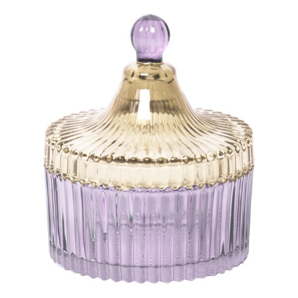 Storage Jar, Light Purple