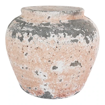 Pot, Agaete, Concrete, h19,5 cm
