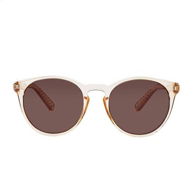 Trendy sunglasses with a sleek design and UV protection, ideal for sunny days.
