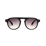 Unisex saulesbrilles Milano ar melnu rāmi