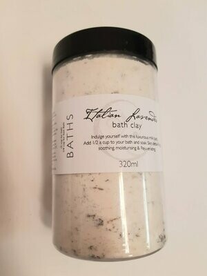 Italian Lavender Bath Clay 320ml