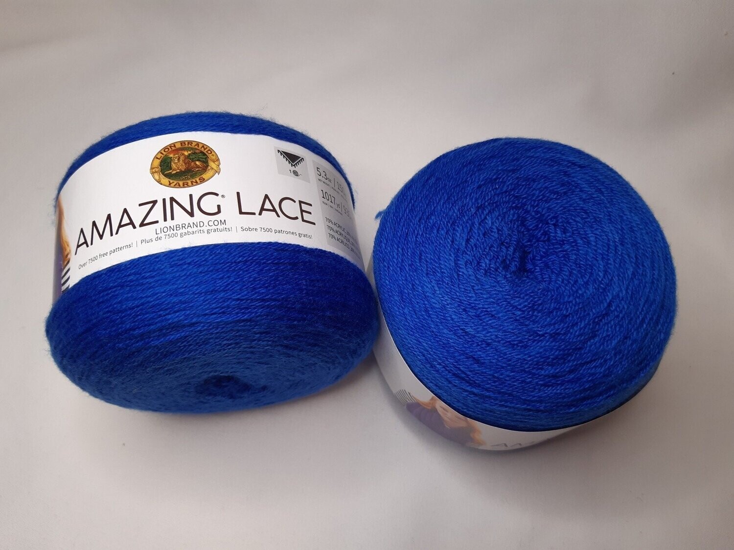 Lion Brand Amazing Lace 150g, Amazing Lace: Cobalt Butterfly