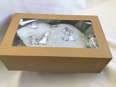 Baby Gift Box - Grey Bunny