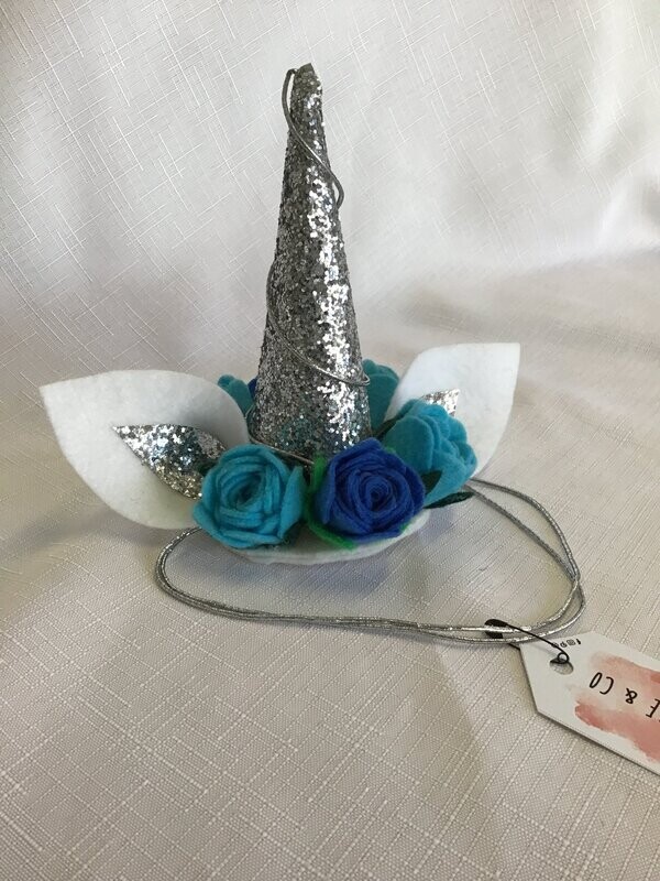 Unicorn Headpiece -Silver