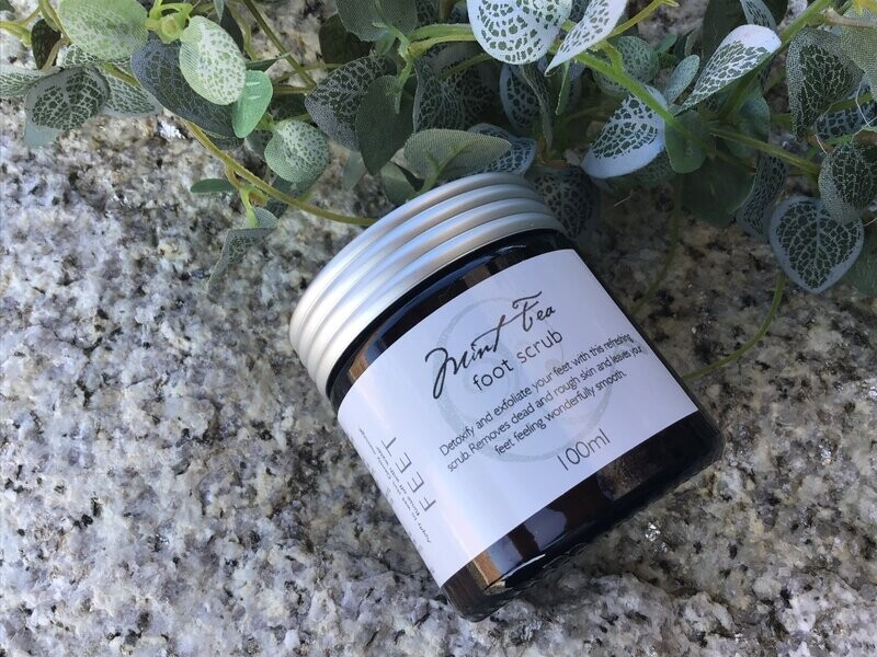 By Celeste - Mint Tea Foot Scrub 100ml
