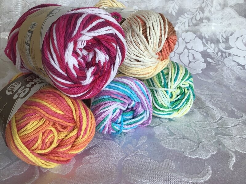 Lily Sugar 'N' Cream Cotton - Stripes