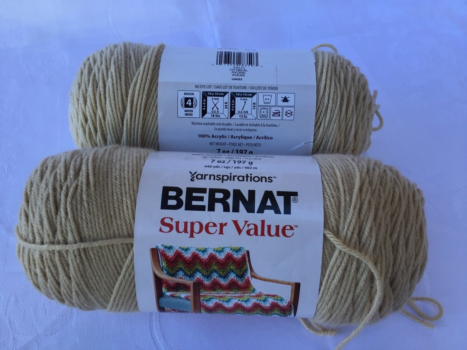 Bernat Super Value 197g, Colour: Oatmeal