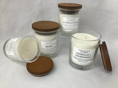 Large Candle - Wicks & Scents by Wendy
