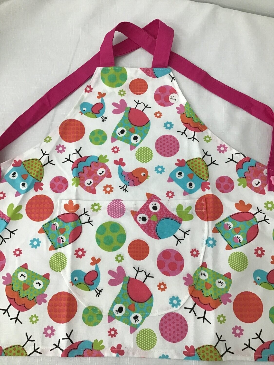 Child Apron - Bird & Owl