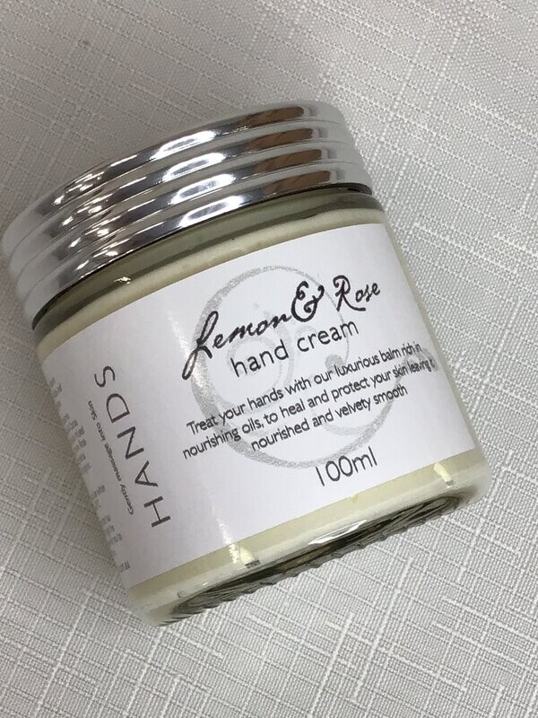 By Celeste Hand Cream Lemon & Rose
