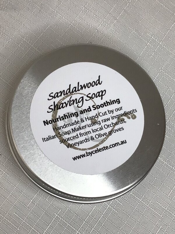 By Celeste Sandalwood Shaving Soap