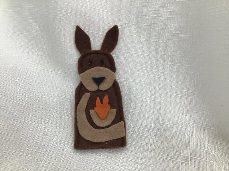 Felt Finger Puppet - Australian